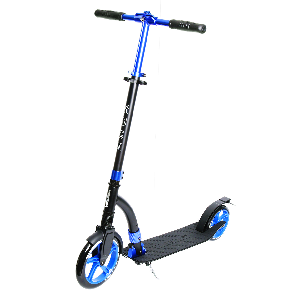 Самокат Weelz Rock NEW Black/Blue