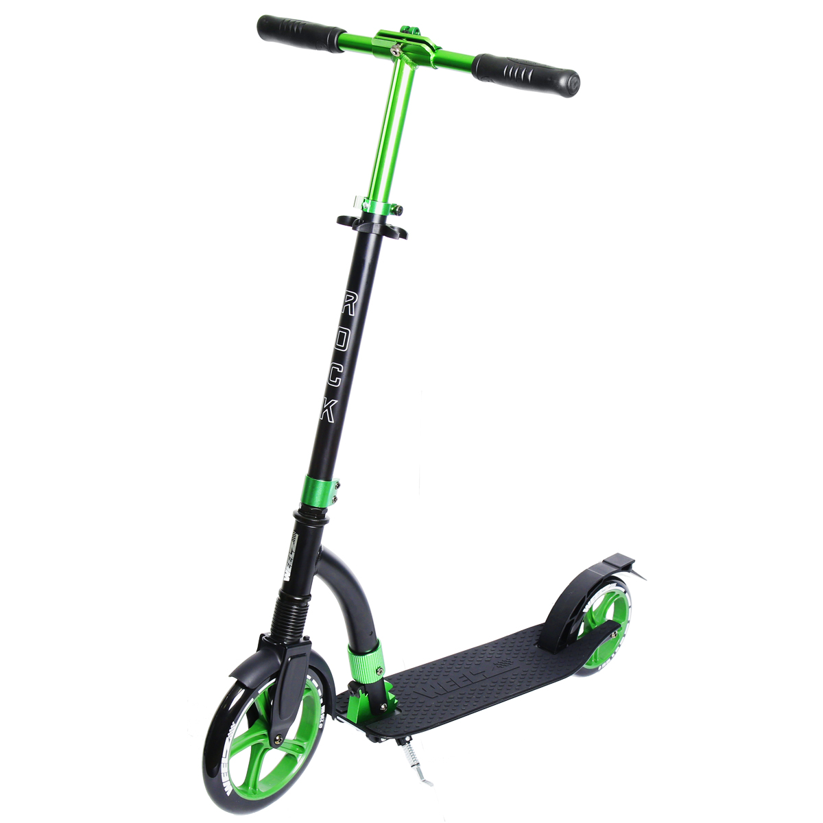 Самокат Weelz Rock NEW Black/Green