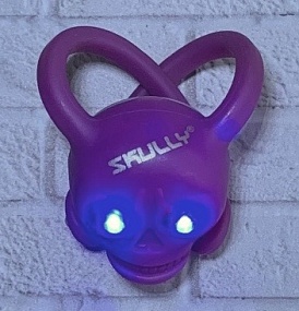 Фонарь велосипедный SKULLY задний (маячок)