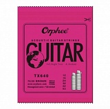 Струны для гитары ORPHEE TX640 (акустика)(опт)